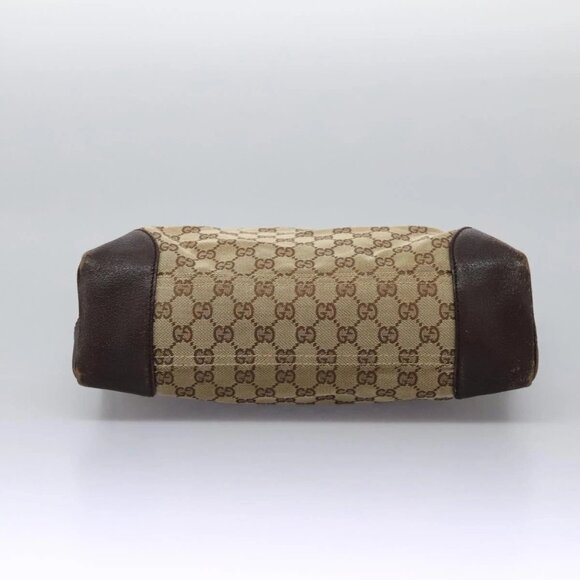 GUCCI GG Canvas Shoulder Bag Beige 110054 Auth ep8114 - Picture 9 of 14